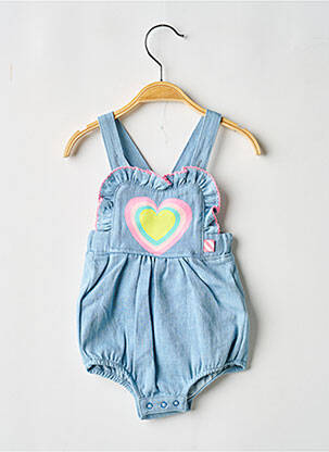 Salopetă pentru bebeluși închidere cu capse la picioare albastru BILLIEBLUSH fille