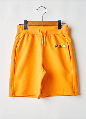 Șort buzunare talie elastică portocaliu KENZO garcon