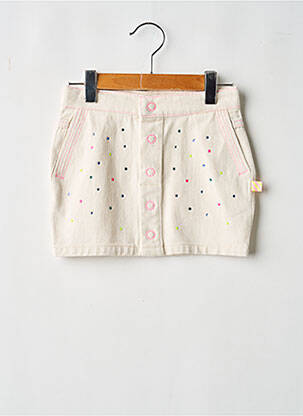 Fustă scurtă croială dreaptă alb BILLIEBLUSH fille