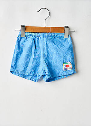 Șort croială dreaptă talie elastică albastru BOBO CHOSES garcon