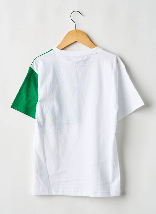 Tricou croială dreaptă mâneci scurte verde DKNY garcon
