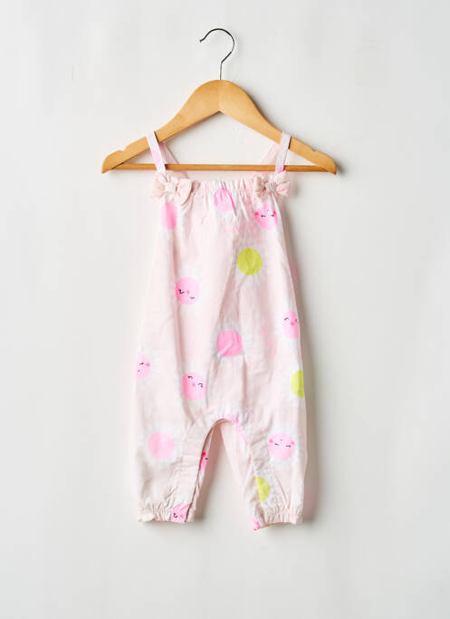 Salopetă-pantalon strânsă pe partea de jos bretele subțiri roz BILLIEBLUSH fille