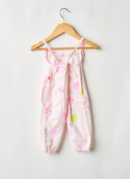 Salopetă-pantalon strânsă pe partea de jos bretele subțiri roz BILLIEBLUSH fille