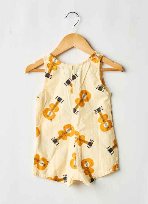 Salopetă scurtă fără mâneci fără mâneci galben BOBO CHOSES fille