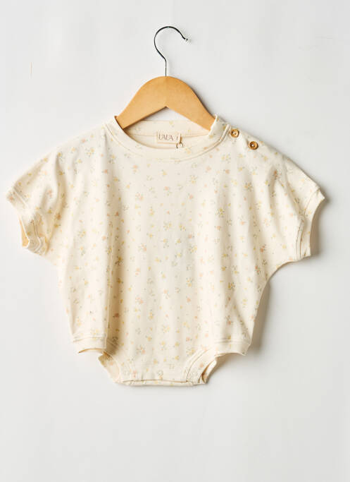 Body de lenjerie imprimeu fantezie bej UAUA fille