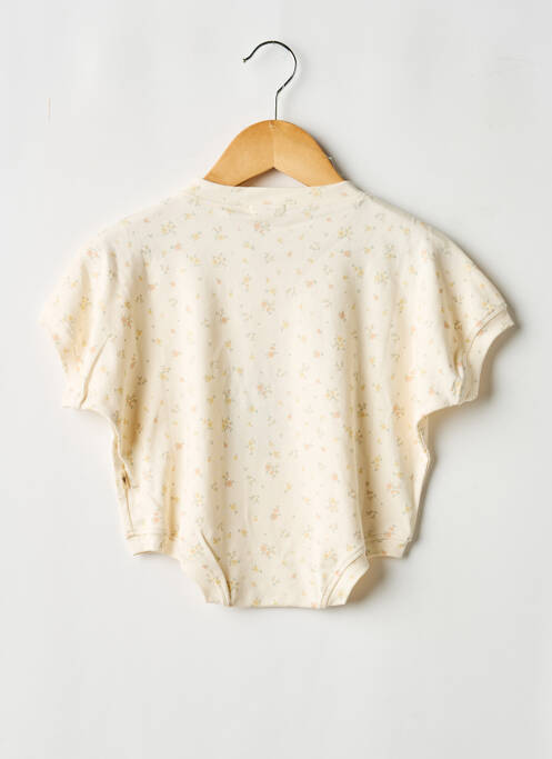 Body de lenjerie imprimeu fantezie bej UAUA fille