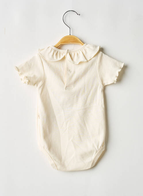 Body de lenjerie închidere cu capse la picioare bej UAUA fille