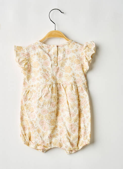 Salopetă pentru bebeluși imprimeu fantezie fără mâneci bej LPC GIRLS fille