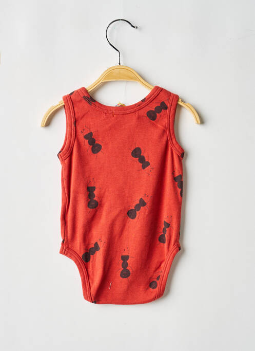 Body de lenjerie imprimeu fantezie roșu BOBO CHOSES garcon