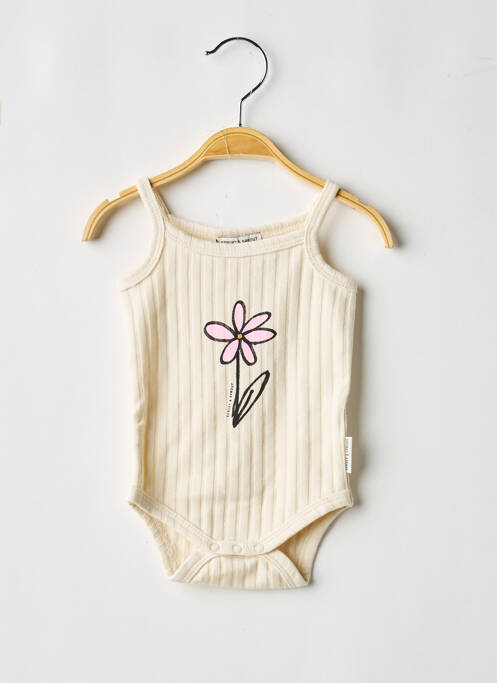 Body de lenjerie serigrafie bej SPROET & SPROUT fille