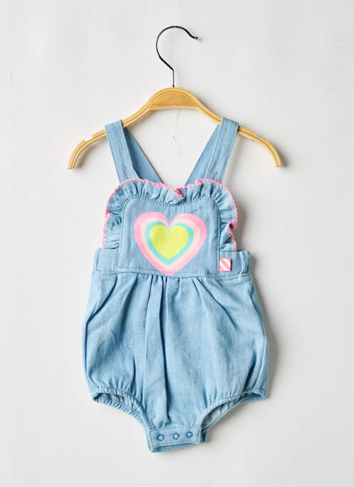 Salopetă pentru bebeluși închidere cu capse la picioare albastru BILLIEBLUSH fille