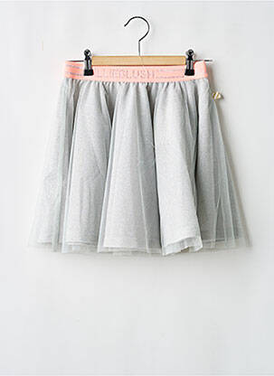 Fustă scurtă țesătură tulle albastru BILLIEBLUSH fată