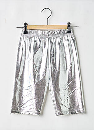 Șort elasticitate talie elastică argintiu COS I SAID SO fille