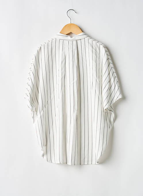 Cămașă mâneci scurte mâneci scurte alb DKNY fille