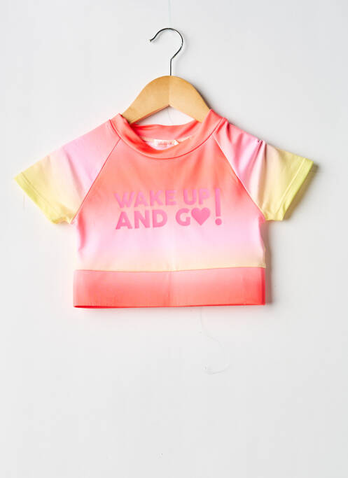 Top croială cambrată mâneci scurte portocaliu BILLIEBLUSH fille