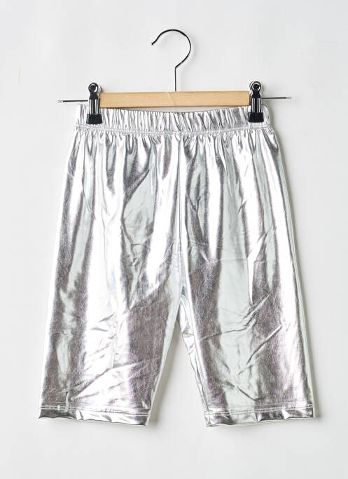 Șort elasticitate talie elastică argintiu COS I SAID SO fille