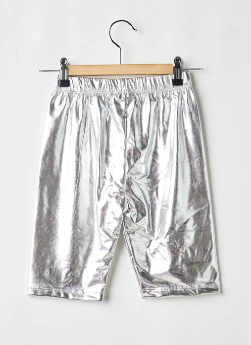 Șort elasticitate talie elastică argintiu COS I SAID SO fille