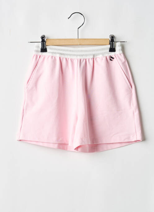 Șort elasticitate talie elastică roz DIXIE fille