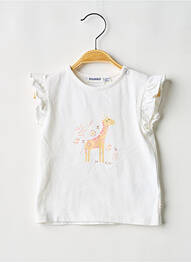 Tricou elasticitate mâneci scurte bej NOUKIE'S fille