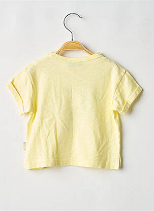 Tricou elasticitate mâneci scurte galben TOCOTO VINTAGE băiat