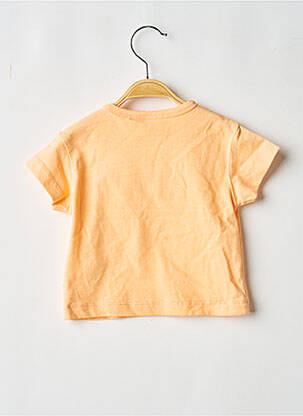 Tricou elasticitate mâneci scurte portocalie ARSENE ET LES PIPELETTES băiat