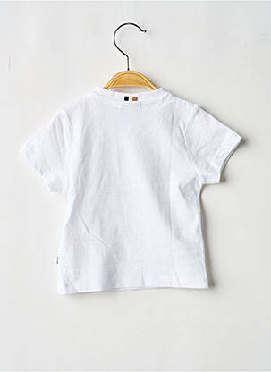 Tricou elasticitate mâneci scurte alb HUGO BOSS băiat