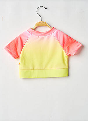 Tricou elasticitate mâneci scurte roz BILLIEBLUSH fată