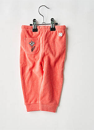 Pantalon drept strânsă pe partea de jos talie elastică portocaliu SPROET & SPROUT fată