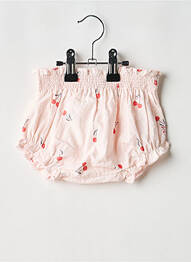 Chilot țesătură poplin roz TOCOTO VINTAGE fille