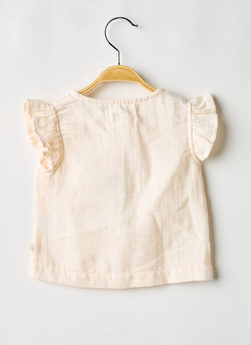 Cămașă mâneci scurte mâneci scurte portocaliu LES PETITES CHOSES fille