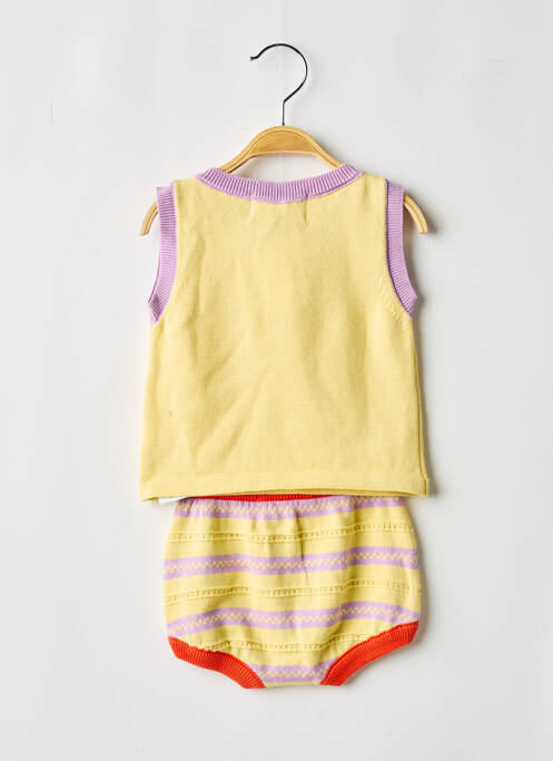 Set pantaloni strânsă la bază galben BOBO CHOSES fille