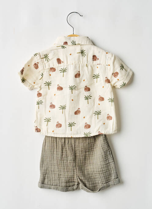 Set șort croială dreaptă verde NOUKIE'S garcon