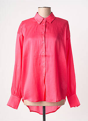 Cămașă croială fluidă mâneci lungi roșu KAFFE femme