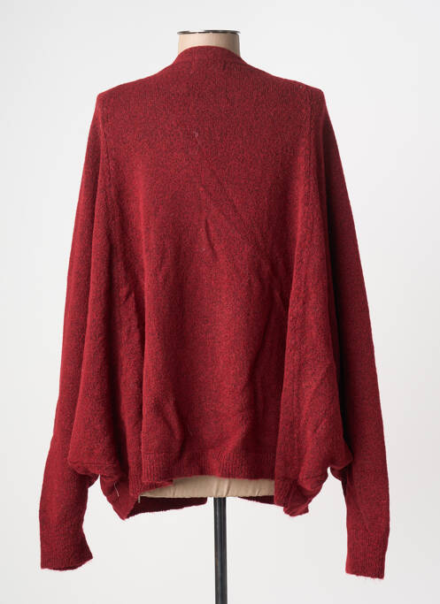 Vestă cu mâneci lungi mâneci lungi roșu SEE U SOON femme