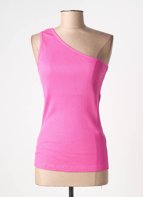 Top elasticitate fără mâneci roz KAFFE femme