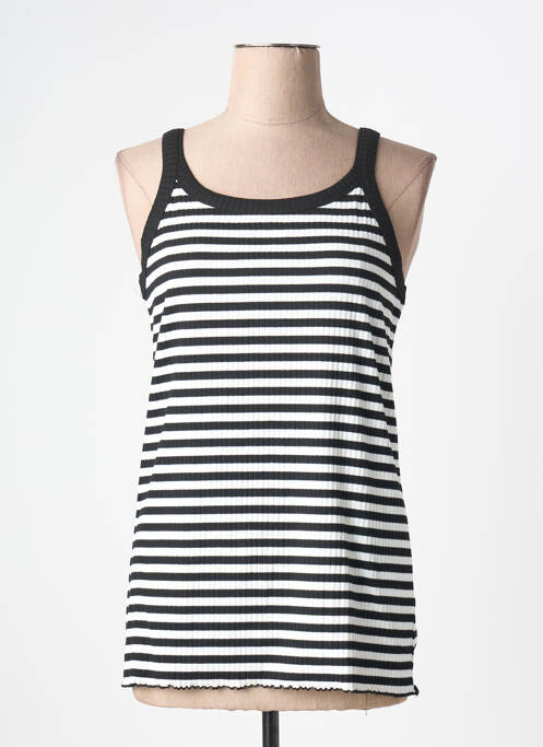 Maiou elasticitate fără mâneci alb KAFFE femme