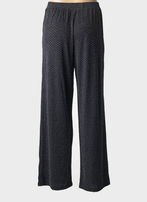 Pantalon drept talie elastică negru KAFFE femme