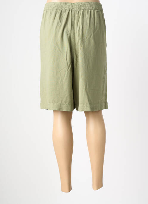 Bermudă talie elastică verde KAFFE femme