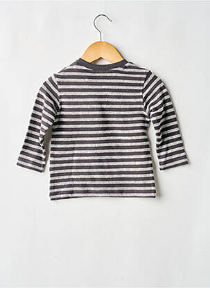 Tricou mâneci lungi mâneci lungi gri QUAPI băiat