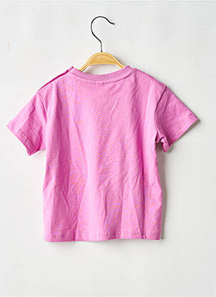 Tricou croială dreaptă mâneci scurte roz THE NEW CHAPTER fată