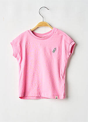 Tricou elasticitate mâneci scurte roz THE NEW CHAPTER fată