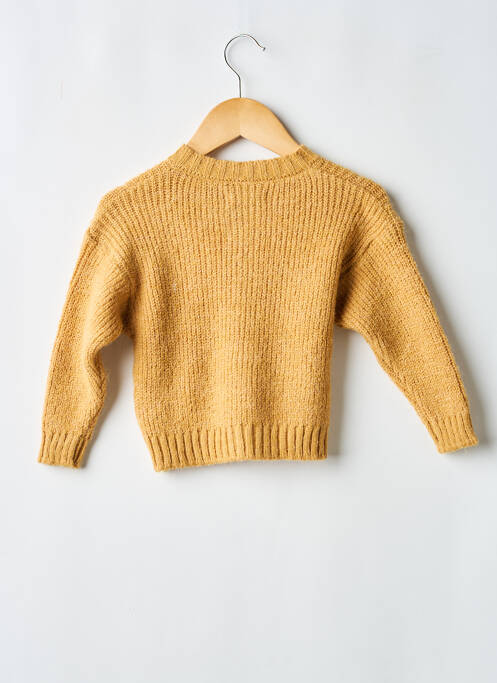Vestă cu mâneci lungi guler rotund galben TOCOTO VINTAGE enfant