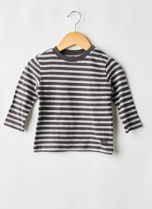 Tricou mâneci lungi mâneci lungi gri QUAPI garcon