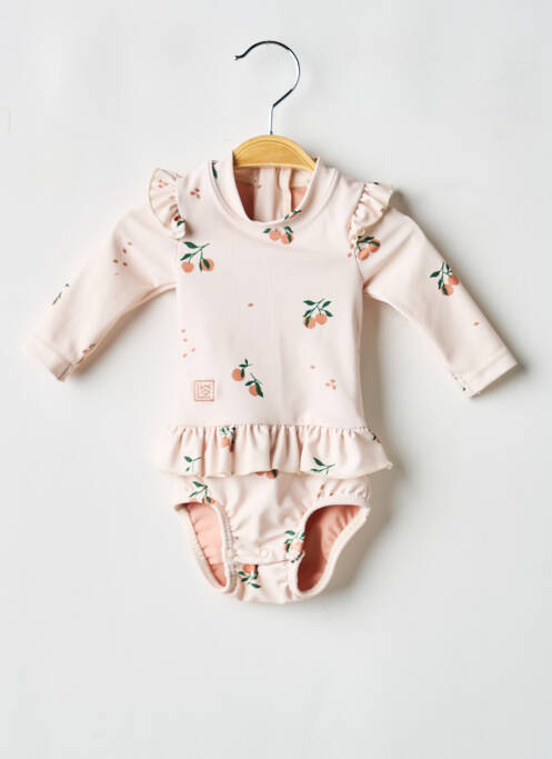 Costum de baie dintr-o singură piesă imprimeu fantezie bej LIEWOOD fille