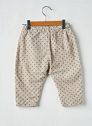 Pantalon drept talie elastică talie elastică bej COZMO copil