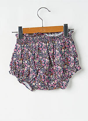 Șort mărime normală talie elastică violet TOCOTO VINTAGE fată