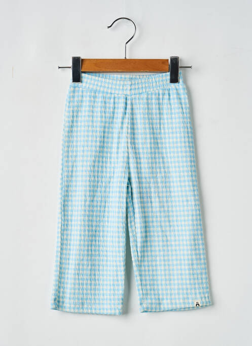 Pantalon drept croială dreaptă talie elastică albastru THE NEW CHAPTER fille