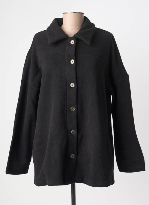 Polar buzunare negru AGATHE & LOUISE femme