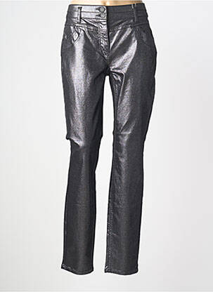 Pantalon drept elasticitate mărime normală gri CECIL femeie