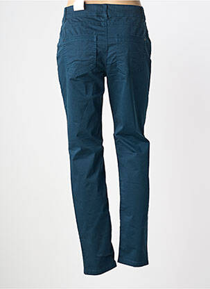 Pantalon slim țesătură poplin mărime normală albastru CECIL femeie